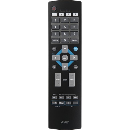 AVer Remote til PTZ Series - Optimal Fjernbetjening for Professionel Videooplevelse (0412S510-ASR)