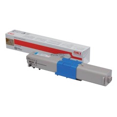 Køb OKI Cyan Toner - 1500 Sider (Varenummer: 46490403) - Høj Kvalitet & Fremragende Udskriftsresultater!