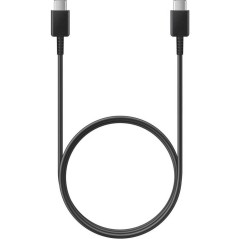 Samsung USB 20 Type-C Kabel 1m - Sort | Hurtig Opladning & Dataoverførsel - Varenr: 8801643993566