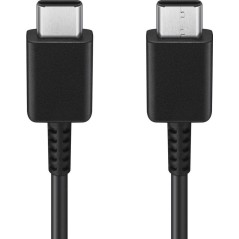 Samsung USB 20 Type-C Kabel 1m - Sort | Hurtig Opladning & Dataoverførsel - Varenr: 8801643993566