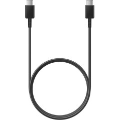 Samsung USB 20 Type-C Kabel 1m - Sort | Hurtig Opladning & Dataoverførsel - Varenr: 8801643993566