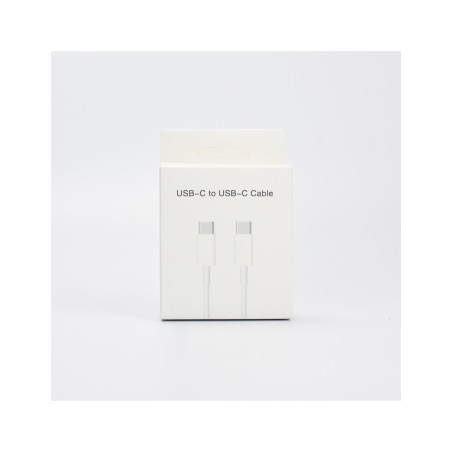 iPhone 15 Nylon USB-C til USB-C Kabel - 1 Meter | OEM Kvalitet & Holdbar Design