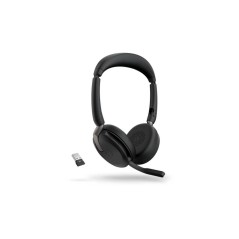 Jabra Evolve2 65 Flex UC Stereo Trådløs Høretelefoner Sort