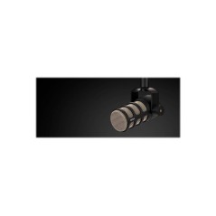 PodMic Mikrofon Kabling -57dBVPascal Kardioide Sort Sølv | Professionel Lydkvalitet til Dit Studio!