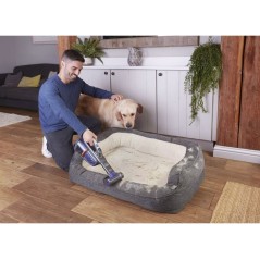 BLACKDECKER DustBuster Pet BHHV520BFP Støvsuger - Kraftfuld 35W Håndmodel til effektiv fjernelse af dyrehår - 0,7 liter kapacite