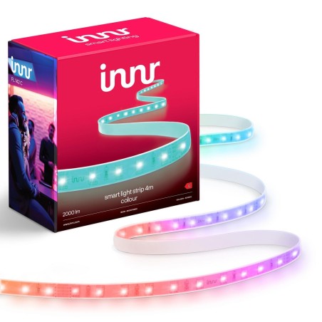 INNR Lighting Smart Flex Light Strip 4m RGBW - Skab Stemning med Farverigt Lys og Fleksibilitet!