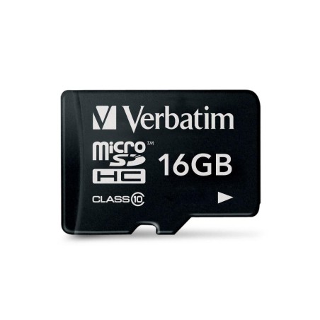 Verbatim microSDHC 16GB - Hurtig, Pålidelig og Ideel til Mobil- og Kameraoptagelse - Varenr. 0023942440109