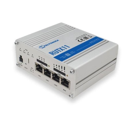 Teltonika RUTX11 LTE CAT6 Rugged Router - Kraftfuld og Pålidelig Forbindelse