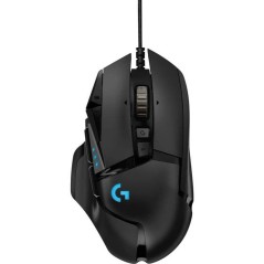 Køb Logitech Gaming Mouse G502 Hero - Optisk, Kabling, Sort | Perfekt til Gamere!