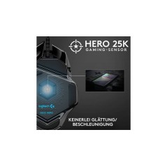 Køb Logitech Gaming Mouse G502 Hero - Optisk, Kabling, Sort | Perfekt til Gamere!