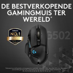Køb Logitech Gaming Mouse G502 Hero - Optisk, Kabling, Sort | Perfekt til Gamere!