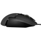 Logitech Gaming Mouse G502 (Hero) Optisk Kabling Sort Logitech Gaming Mouse G502 (Hero) Optisk Kabling Sort