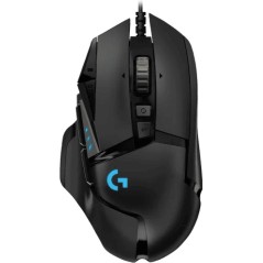 Køb Logitech Gaming Mouse G502 Hero - Optisk, Kabling, Sort | Perfekt til Gamere!