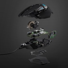 Køb Logitech Gaming Mouse G502 Hero - Optisk, Kabling, Sort | Perfekt til Gamere!