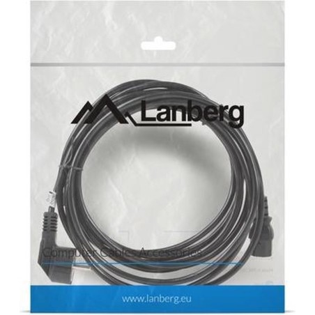 Lanberg Strøm CEE 77 Male - Strøm IEC 60320 C13 - Sort 10m Strømkabel - Kvalitet og Pålidelighed til Dine Behov!