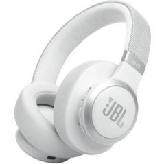 JBL LIVE 770NC Trådløs Kablet Hovedtelefoner Hvid