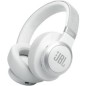 JBL LIVE 770NC Trådløs Kablet Hovedtelefoner Hvid