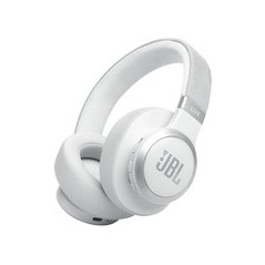 JBL LIVE 770NC Trådløse Kablede Hovedtelefoner - Hvid | Ultimativ Lydoplevelse og Komfort