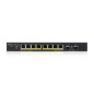 Zyxel GS1900-10HP Switch 8-porte Gigabit PoE+