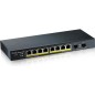 Zyxel GS1900-10HP Switch 8-porte Gigabit PoE+