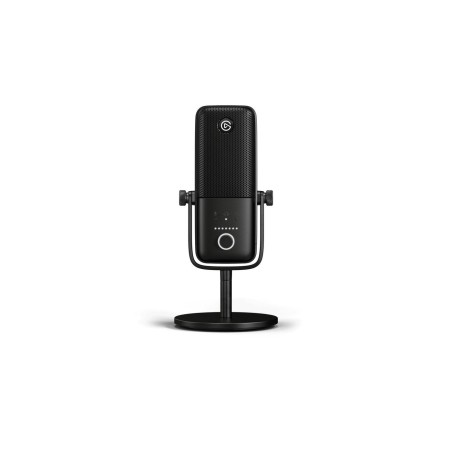 Elgato Wave 3 Black Table Mikrofon - Professionel Lydkvalitet til Streaming og Optagelse | Varenummer: 10MAB9901