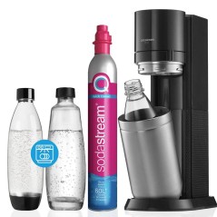 SodaStream DUO Sodavandsmaskine Sort - Forvandl Vand til Sprudlende Nydelse! Varenummer: 8719128118352