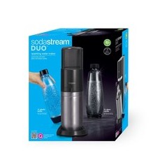SodaStream DUO Sodavandsmaskine Sort - Forvandl Vand til Sprudlende Nydelse! Varenummer: 8719128118352