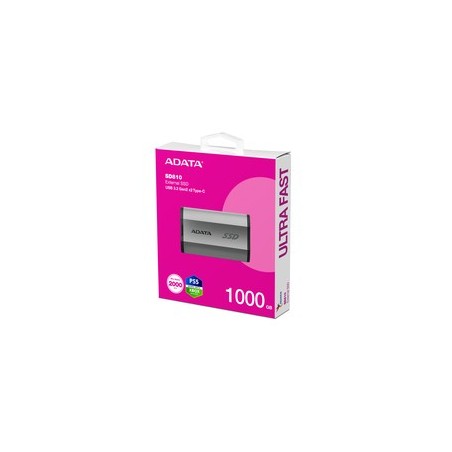 ADATA SD810 1TB USB 3.2 Gen 2 Solid State Drev - Hurtig, Pålidelig og Pladsbesparende Lagring