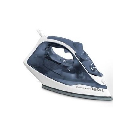 Køb Tefal Express Steam FV2837E0 Dampstrygejern 2400W - Effektiv, Hurtig og Elegant Bl Hvid!