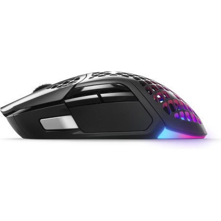 SteelSeries Aerox 5 Optisk Trådløs Kablet Sort