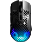 SteelSeries Aerox 5 Optisk Trådløs Kablet Sort