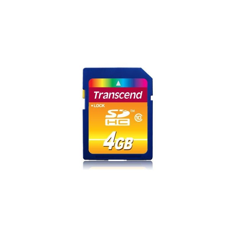 Transcend SD Card SDHC 4GB Class 10