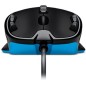 Logitech Gaming Mouse G300s Optisk Kabling Sort Blå Logitech Gaming Mouse G300s Optisk Kabling Sort Blå
