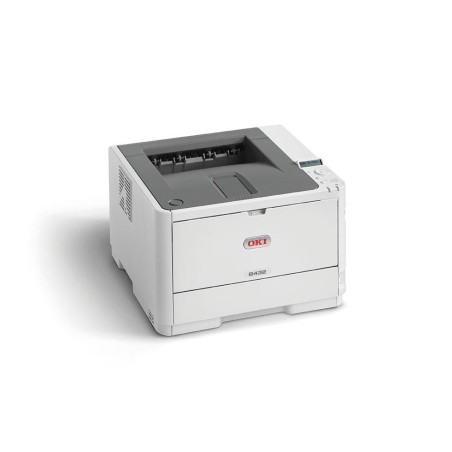 OKI B412DN - Hurtig og Pålidelig B/W Laserprinter med 33 PPM - Varenr. 45762002