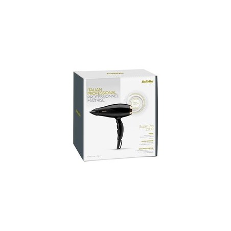 BaByliss Hårtørrer 6714E Super Pro 2300 - Professionel kraft og glans i dit hjem!