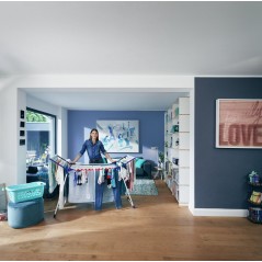 Leifheit Pegasus 180 Folding Drying Rack - Efficient, Space-Saving Laundry Solution