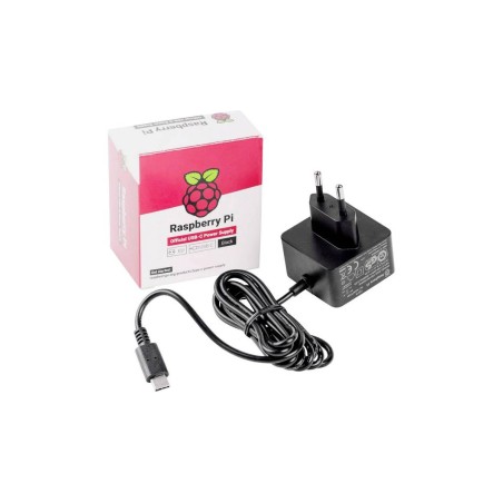 Raspberry Pi Strømforsyning 5.1 / 9 / 12 / 15V