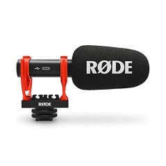 RDE VideoMic GO II Mikrofon - Kablet Superkardioide - 31dBVPascal - Professionel Lydkvalitet i Sort - Varenr. 0698813007899