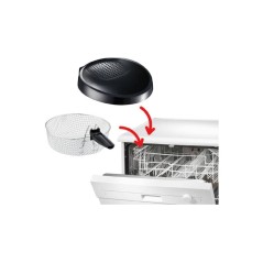 Tefal FF107810 Fritureapparat 2liter 1900 W Sort