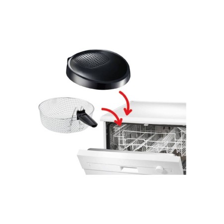 Tefal FF107810 Fritureapparat 2liter 1900 W Sort