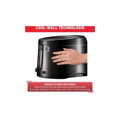 Tefal FF107810 Frituregryde 2 L - Effektiv 1900 W, Sort - Perfekt til Sprøde Madretter!