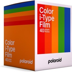 Polaroid i-Type Color Farvefilm - Umiddelbar Billedfremstilling ASA 640 | Kvalitet & Nostalgia - Varenr. 9120096770739