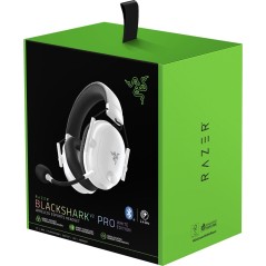 Razer BlackShark V2 PRO Trådløst Headset - Hvid | Immersiv Lyd & Komfort | Perfekt til Gamer