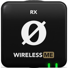 RDE Wireless ME Trådløst Mikrofonsystem - Omnidirektionel Kvalitet i Sort | Ideelt til Professionel Lydoptagelse