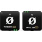 RØDE Wireless ME Trådløst mikrofonsystem Trådløs Sort RØDE Wireless ME Trådløst mikrofonsystem Trådløs Sort