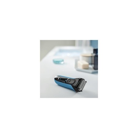 Braun Series 3 3040s Barbermaskine Sort Blå