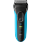 Braun Series 3 3040s Barbermaskine Sort Blå