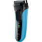 Braun Series 3 3040s Barbermaskine Sort Blå