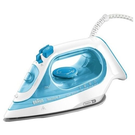 Braun TexStyle 3 SI 3053 BL Dampstrygejern 2400W Blå Hvid