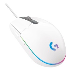 Logitech Gaming Mouse G102 LIGHTSYNC - Optisk Kabling i Hvid | Perfekt til gamere!